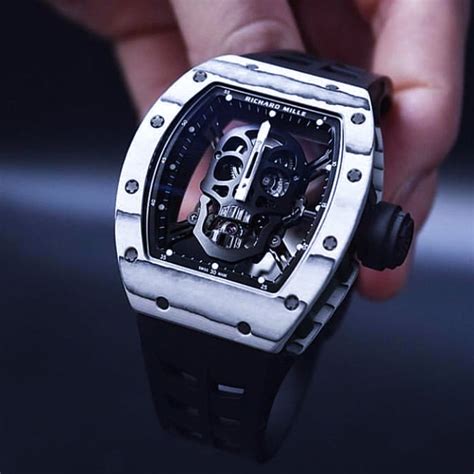 richard mille white skull|Richard Mille skull for sale.